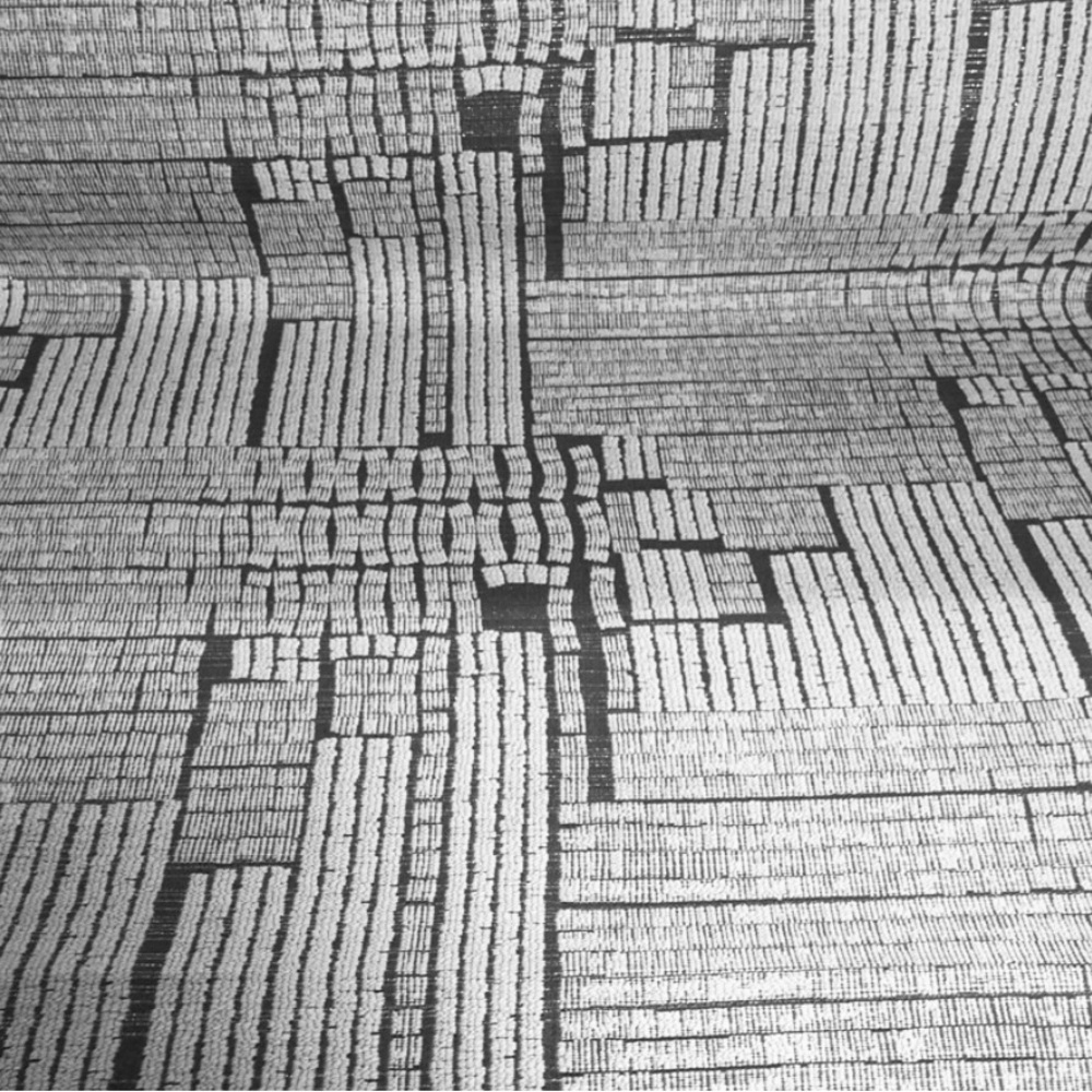 Travis Cement Modern Woven Upholstery Fabric
